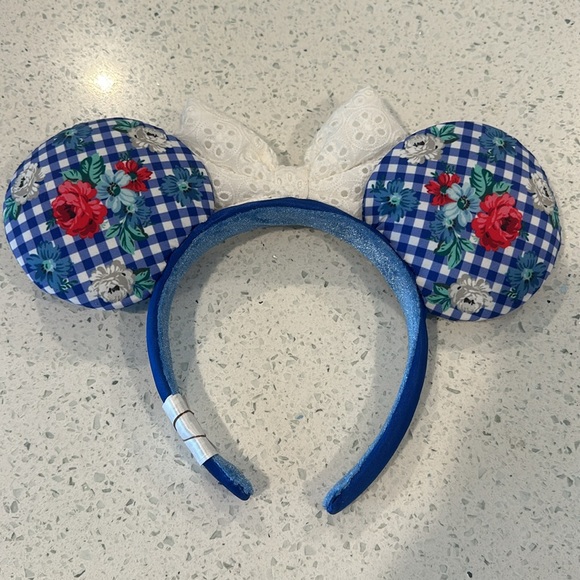 Gingham Disney Parks Ears - Picture 2 of 2